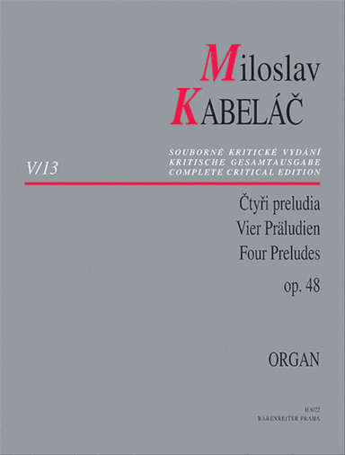 Four Preludes for Organ, op. 48