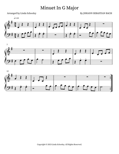 Minuet In G Major