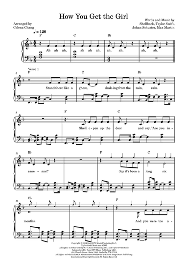 How You Get The Girl