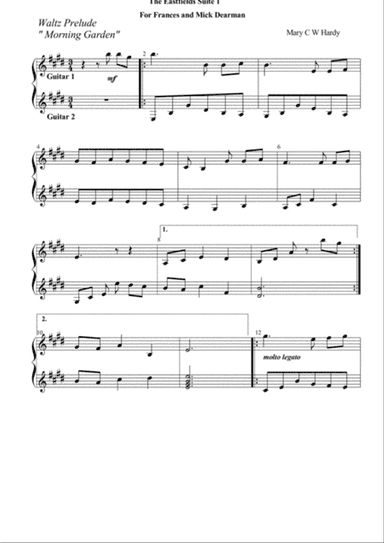 The Eastfields Suite 1. Morning Garden