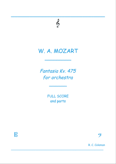 Mozart Fantasia kv. 475 for Orchestra