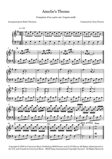 Comptine D'un Autre Été: L'après-midi