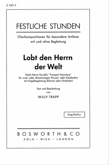 Lobt den Herrn der Welt