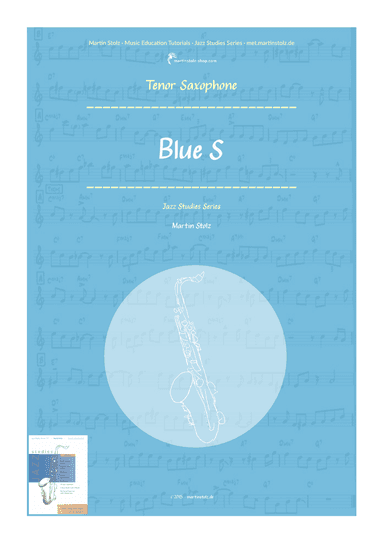 "Blue S." Tenor Saxophone