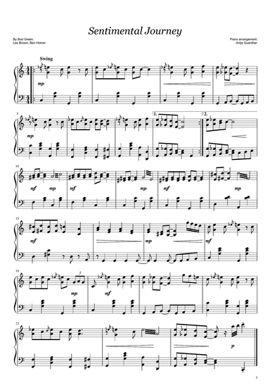 Sentimental Journey