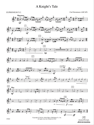 A Knight's Tale: (wp) Baritone T.C.