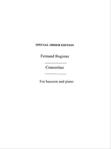 Rogister, F Concerto
