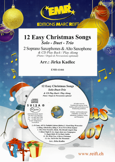 12 Easy Christmas Songs