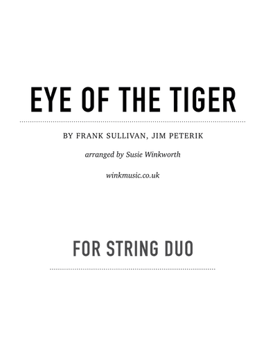 Eye Of The Tiger