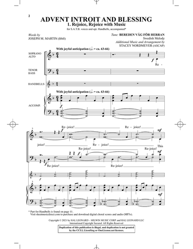Advent Introit And Blessing (arr. Stacey Nordmeyer)