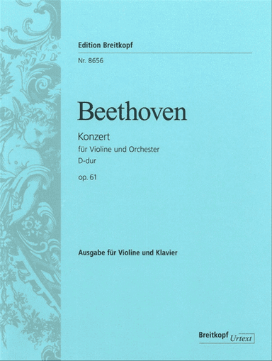 Violin Concerto in D major Op. 61