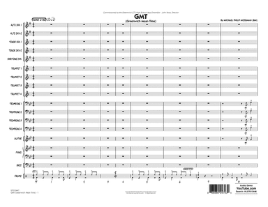 GMT (Greenwich Mean Time) - Conductor Score (Full Score)