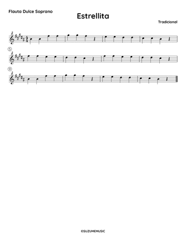 Estrellita - B