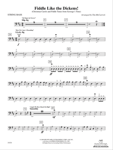 Fiddle Like the Dickens!: String Bass