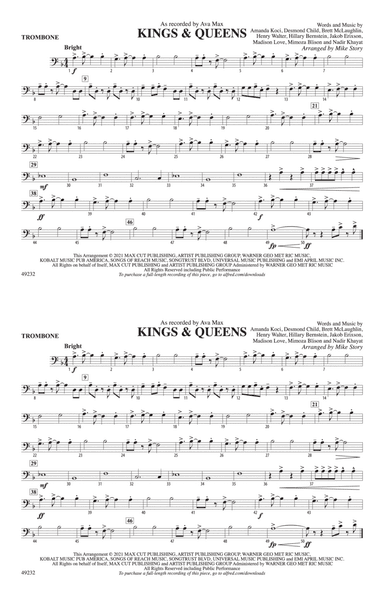 Kings & Queens: 1st Trombone