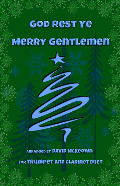 God Rest Ye Merry Gentlemen, Jazz Style, for Trumpet and Clarinet Duet