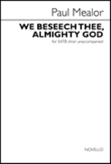 We Beseech Thee, Almighty God