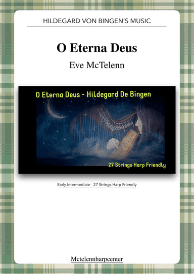O Eterna Deus - Hildegard Of Bingen - beginner & 27 String Harp | McTelenn Harp Center