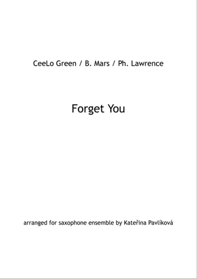 Forget You