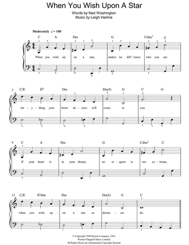 When You Wish Upon A Star (from Pinocchio)