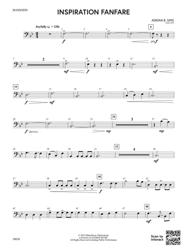 Inspiration Fanfare: Bassoon