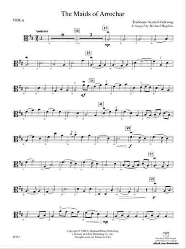 The Maids of Arrochar: Viola