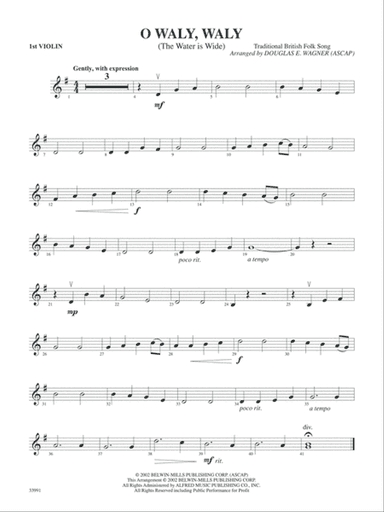 Around the World in One Concert: 1st Violin