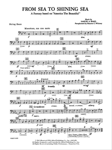 From Sea to Shining Sea (A Fantasy Based on "America the Beautiful"): String Bass