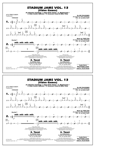 Stadium Jams Volume 13 (Video Games) - Aux Percussion