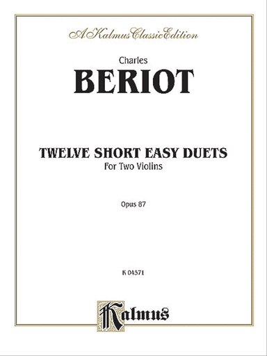 Twelve Short Easy Duets, Op. 87