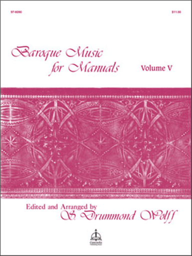Baroque Music for Manuals, Vol. V