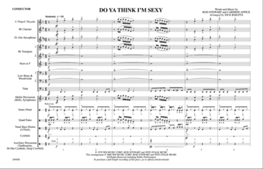 Do Ya Think I'm Sexy?: Score
