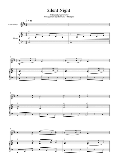 Silent Night (Stille Nacht)
