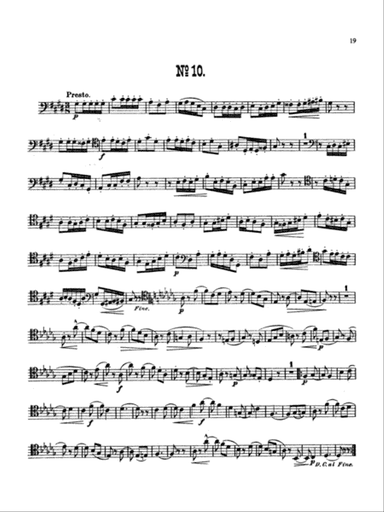 Milde: Fifty Concert Studies, Op. 26