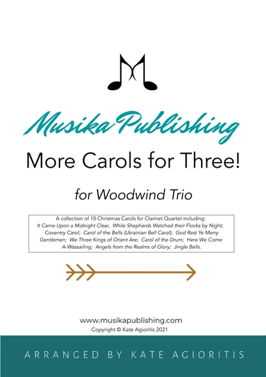 More Carols for Three - Woodwind Trio