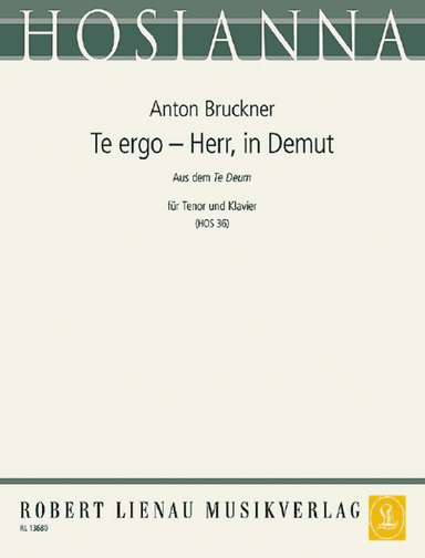Te ergo - Herr, in Demut (Te deum)
