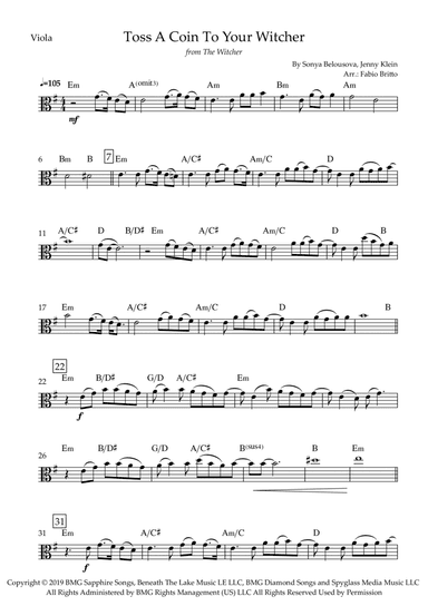 Toss A Coin To Your Witcher