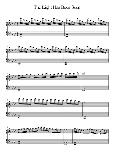 The Light Has Been Seen