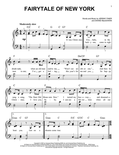 Fairytale Of New York