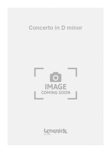 Concerto in D minor