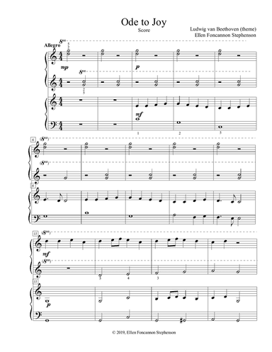 Ode to Joy (duet)