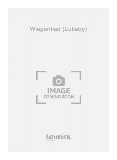 Wiegenlied (Lullaby)