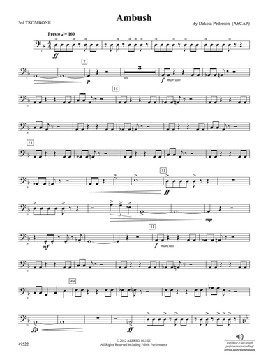 Ambush: 3rd Trombone