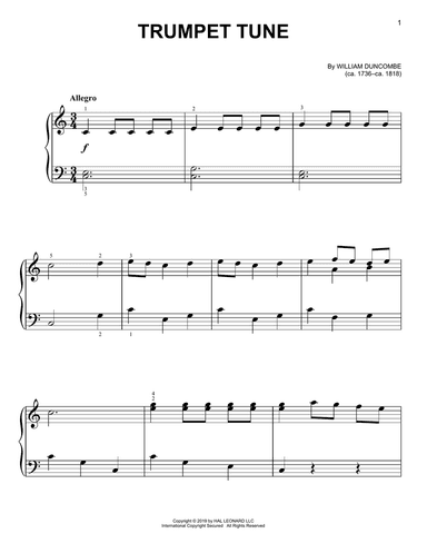 Trumpet Tune