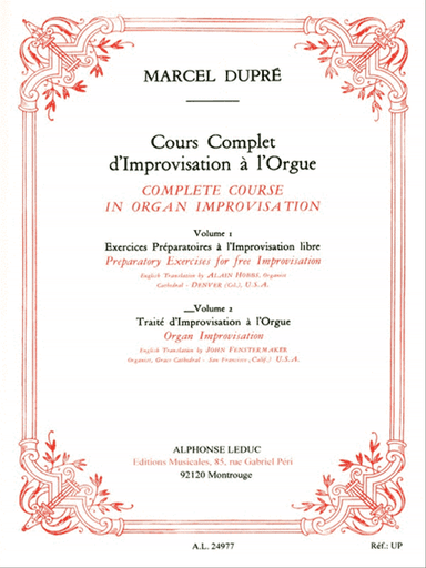 Complete Course In Organ Improvisation (volume 2)
