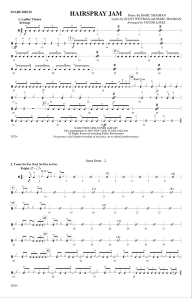 Hairspray Jam: Snare Drum