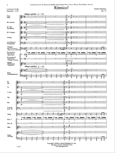 Ritmico!: Score