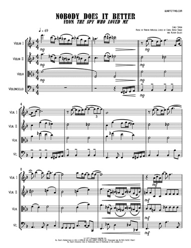 Nobody Does It Better from THE SPY WHO LOVED ME