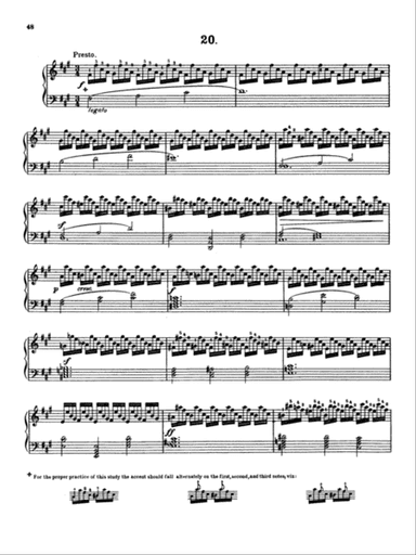 Clementi: Gradus ad Parnassum (Twenty-nine Selected Studies)