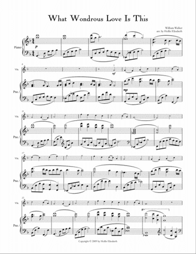 What Wondrous Love Is This